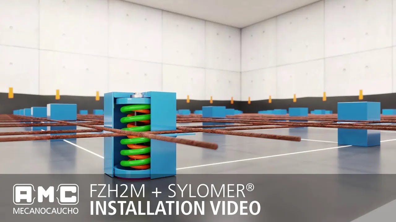 FZH2M +Sylomer® Installation Guide | AMC Mecanocaucho