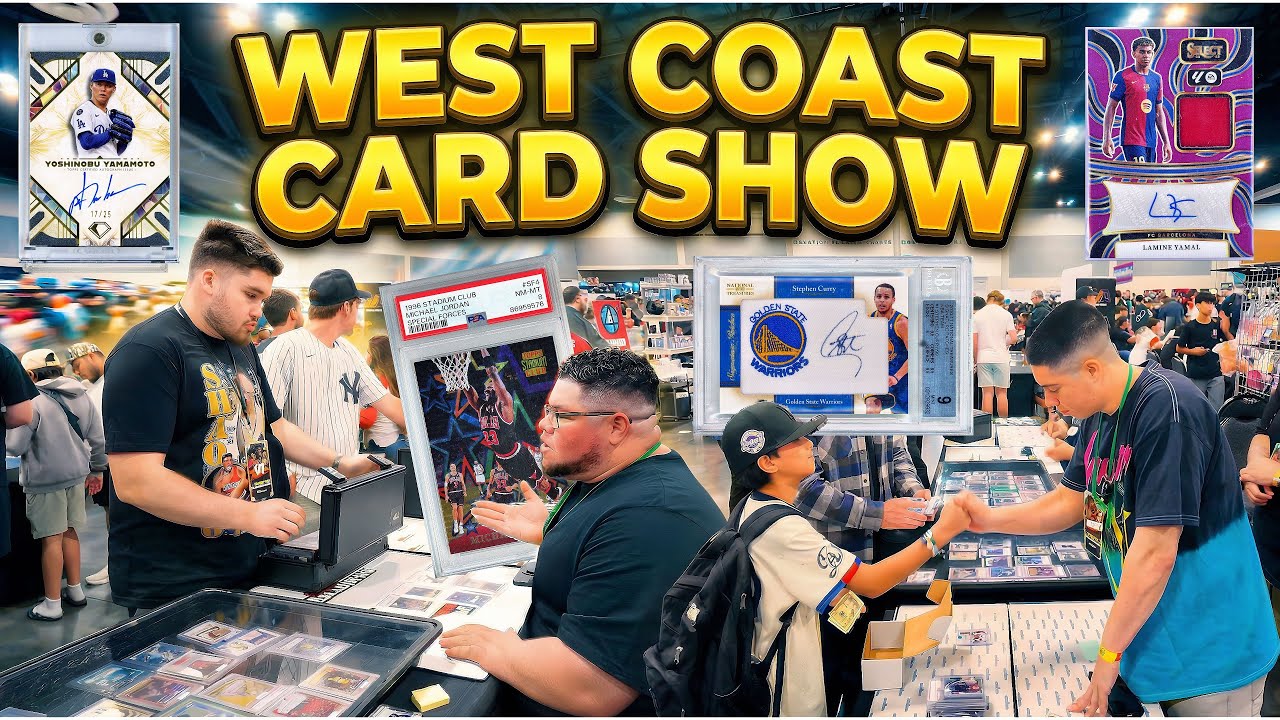 We Spent $40,000 at the West Coast Card Show
