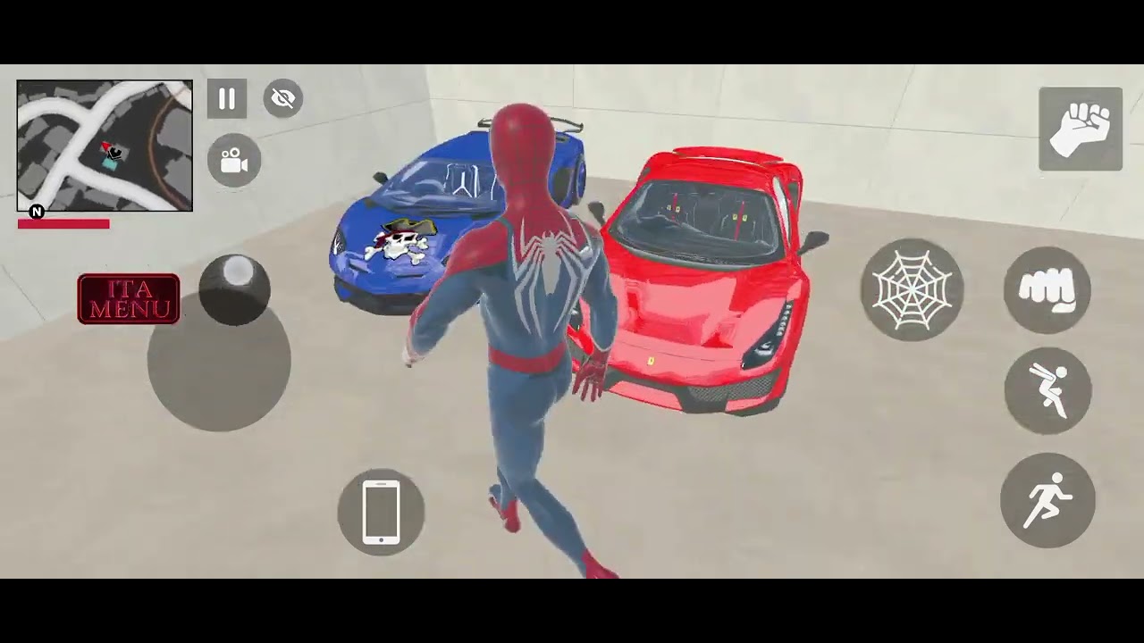 Red Spider-Man kill black Spider-Man in Indian theft Auto 😭😭😭