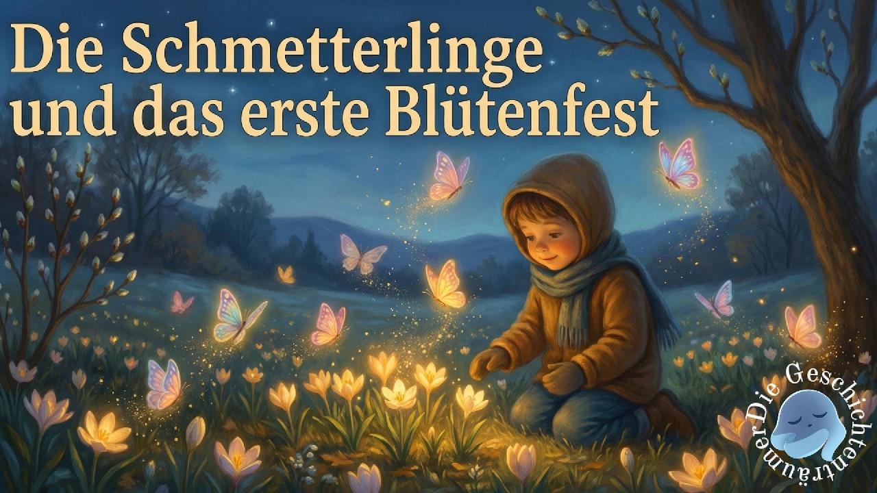 Die Schmetterlinge und das erste Blütenfest – Ein Frühlingsabenteuer voller Mut und Farben