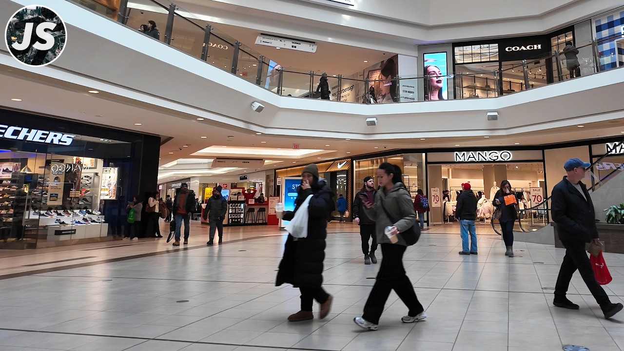 Scarborough Town Centre | Toronto Mall Walk (Jan 2025)