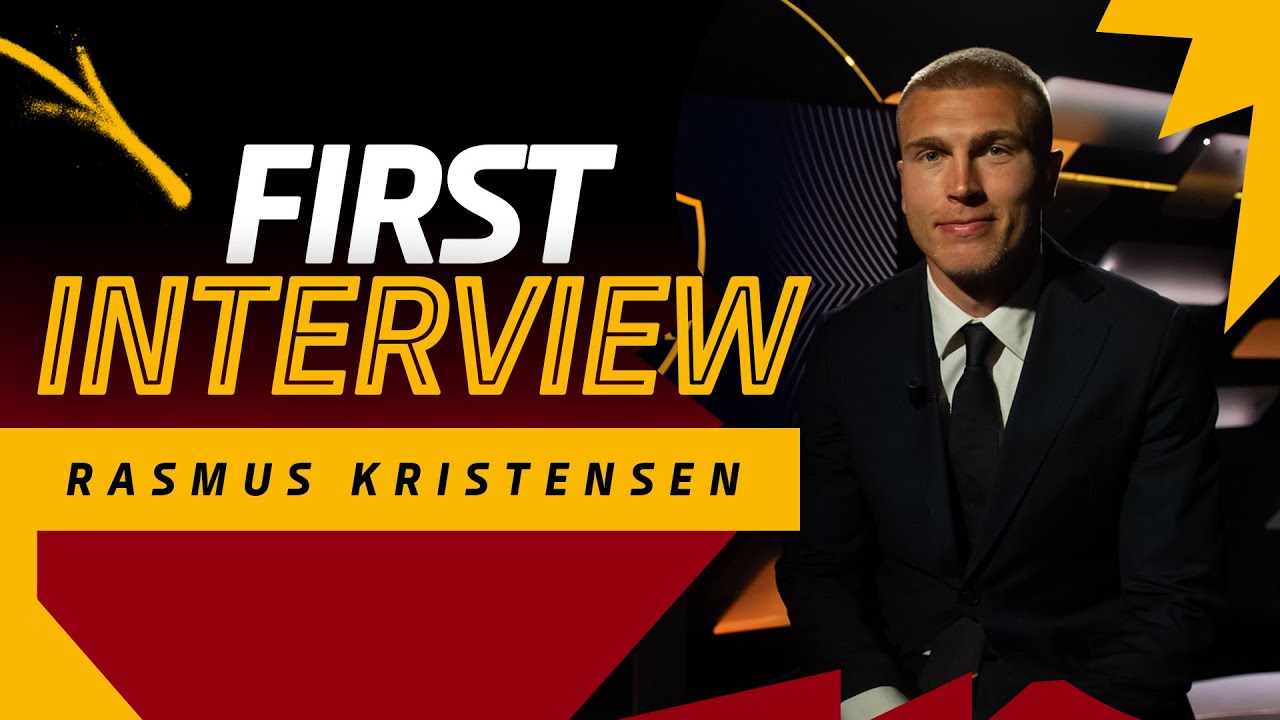 👋 BENVENUTO RASMUS! | La prima intervista di Kristensen in giallorosso 🇩🇰