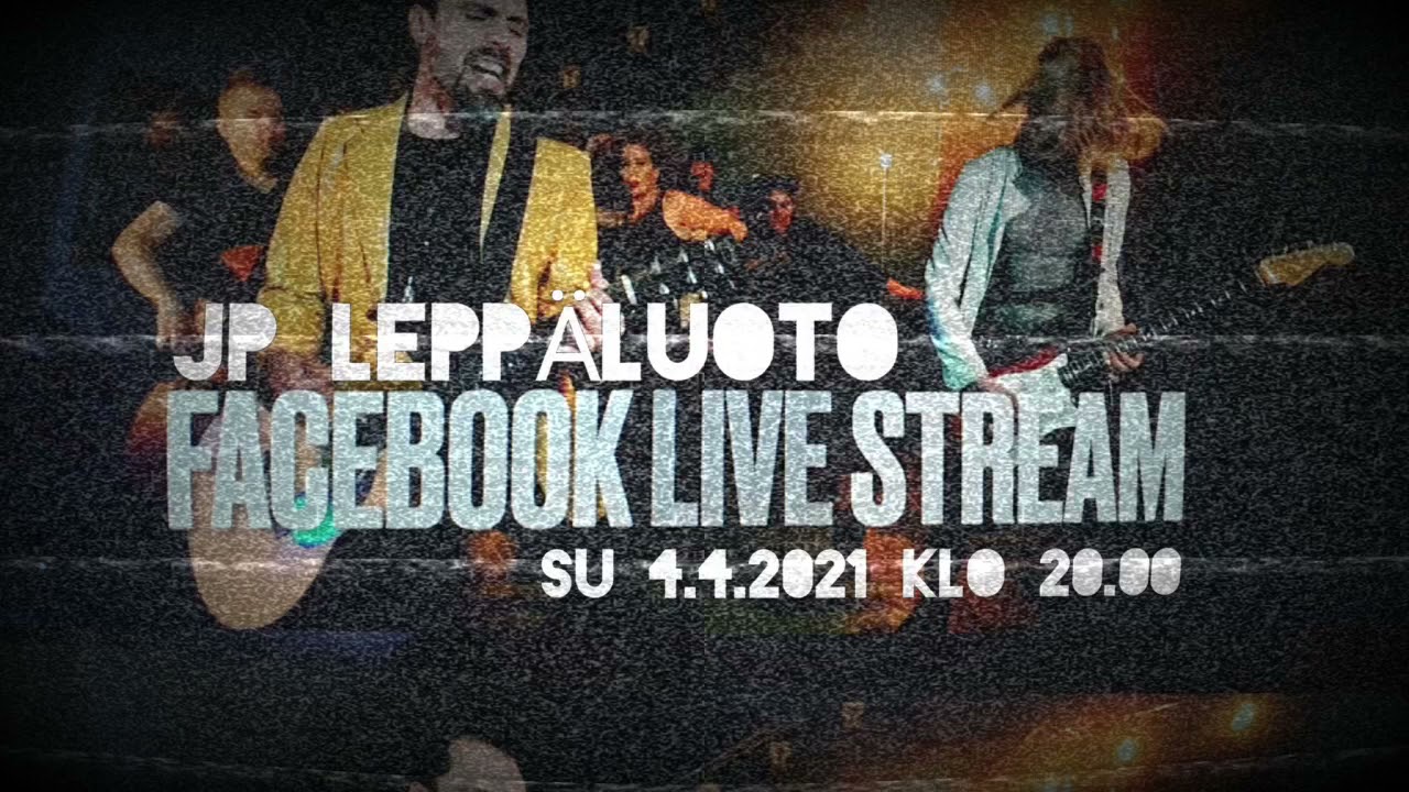 JP Leppäluoto Live stream 4.4.2021