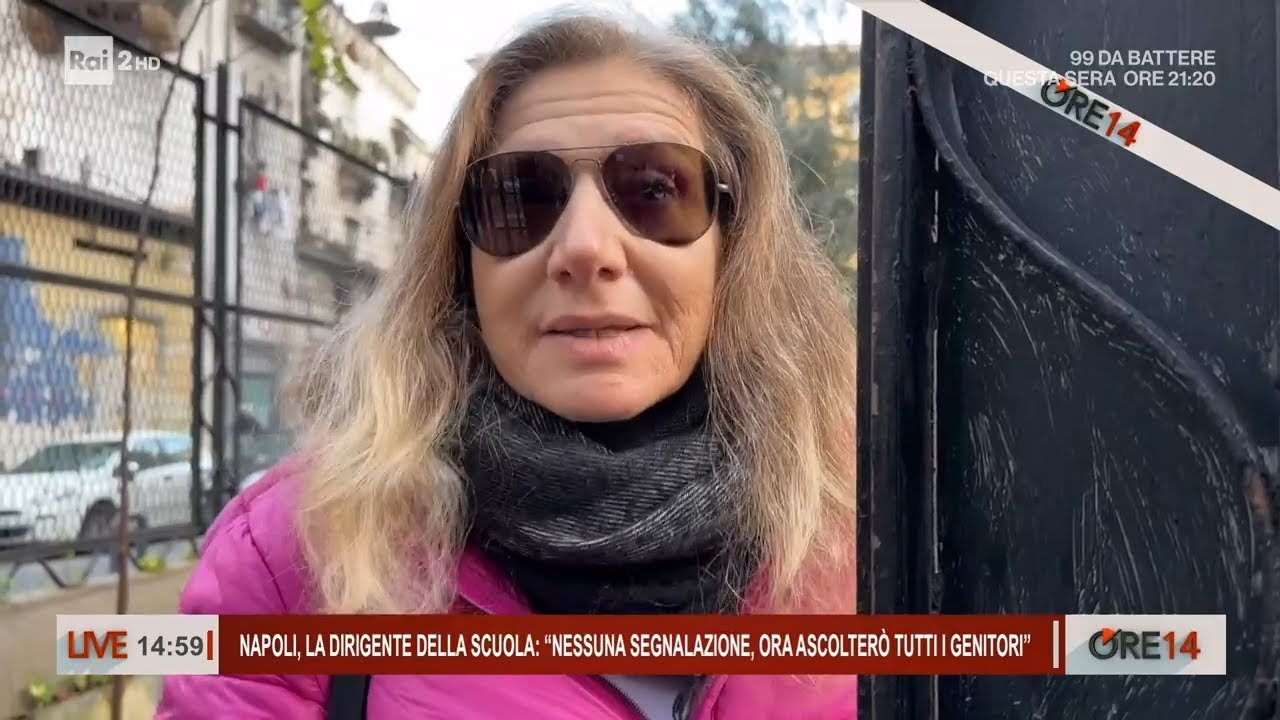 Napoli, presunti abusi a scuola: le parole della dirigente scolastica - Ore 14 del 17/02/2025