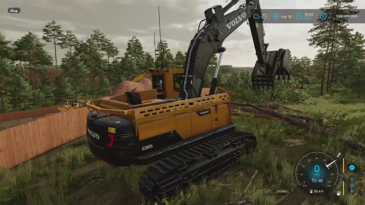 FS22 Volvo Excavator