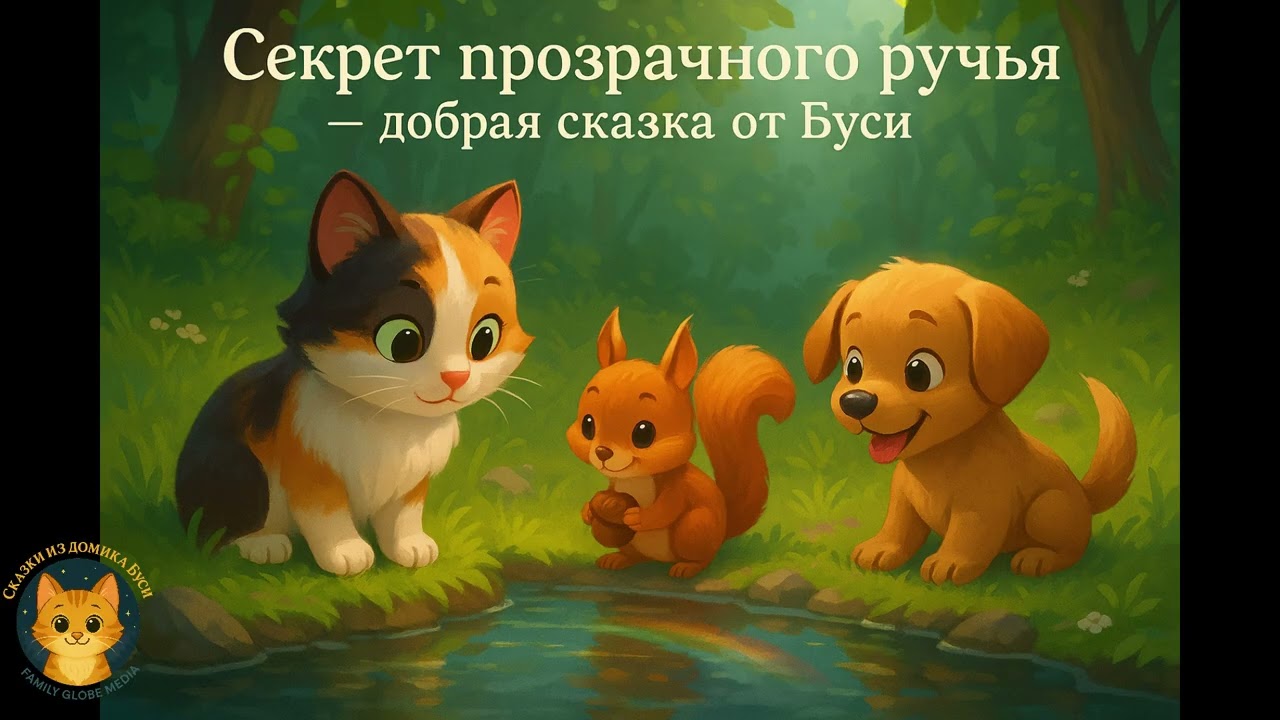 The Secret of the Clear Stream | A Russian Bedtime Story from Busya