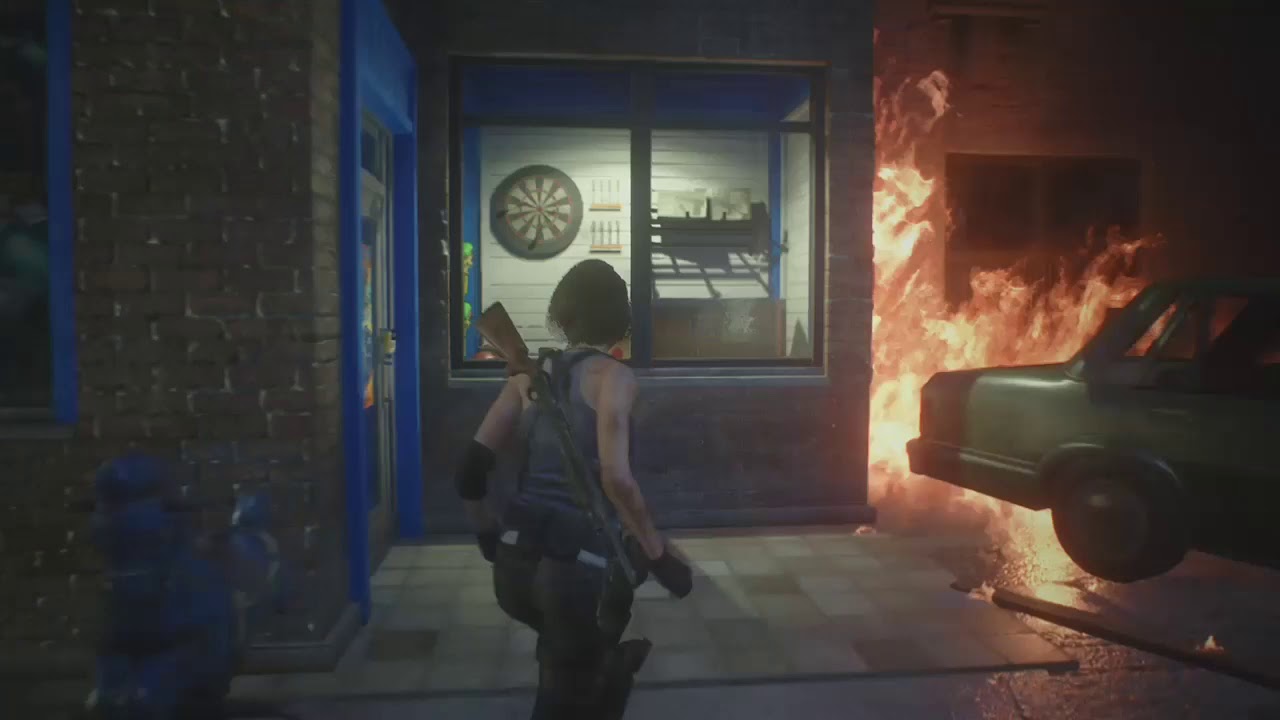 Return to the subway station - Resident Evil 3