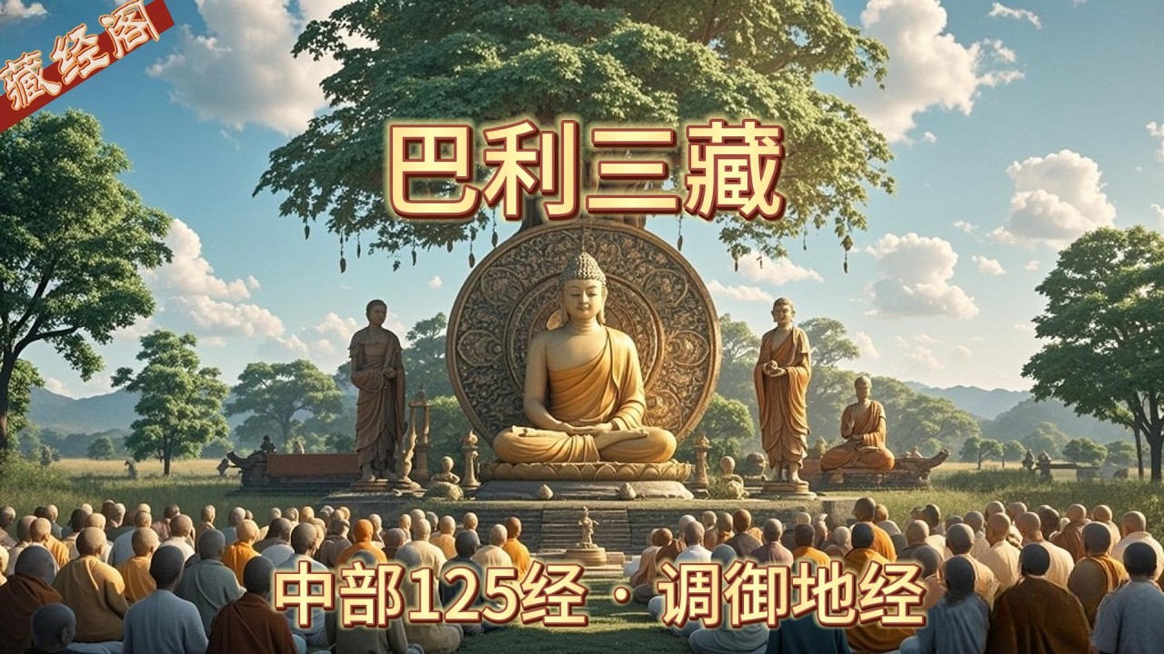 藏经阁 | 巴利三藏 | 中部125经 | 调御地经 #佛 #佛经 #佛法 #佛教 #原始佛经 #南传佛教 #上座部 #文化 #历史 #释迦牟尼佛