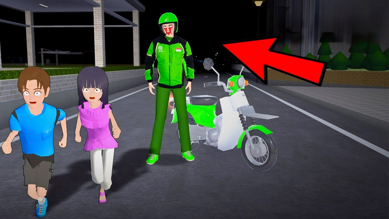 Yuta, Mio Dan Baby Celine Ditemui Hantu Gojek || Sakura School Simulator