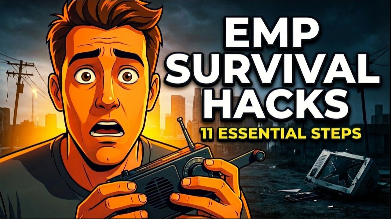 11 THINGS DO THIS IMMEDIATELY After An EMP | Grid Down Survival Guide