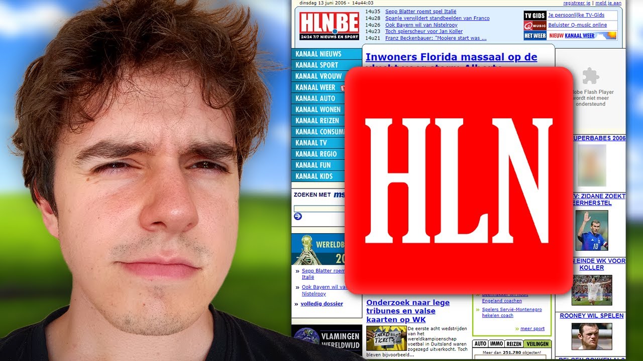 De Geschiedenis van HLN