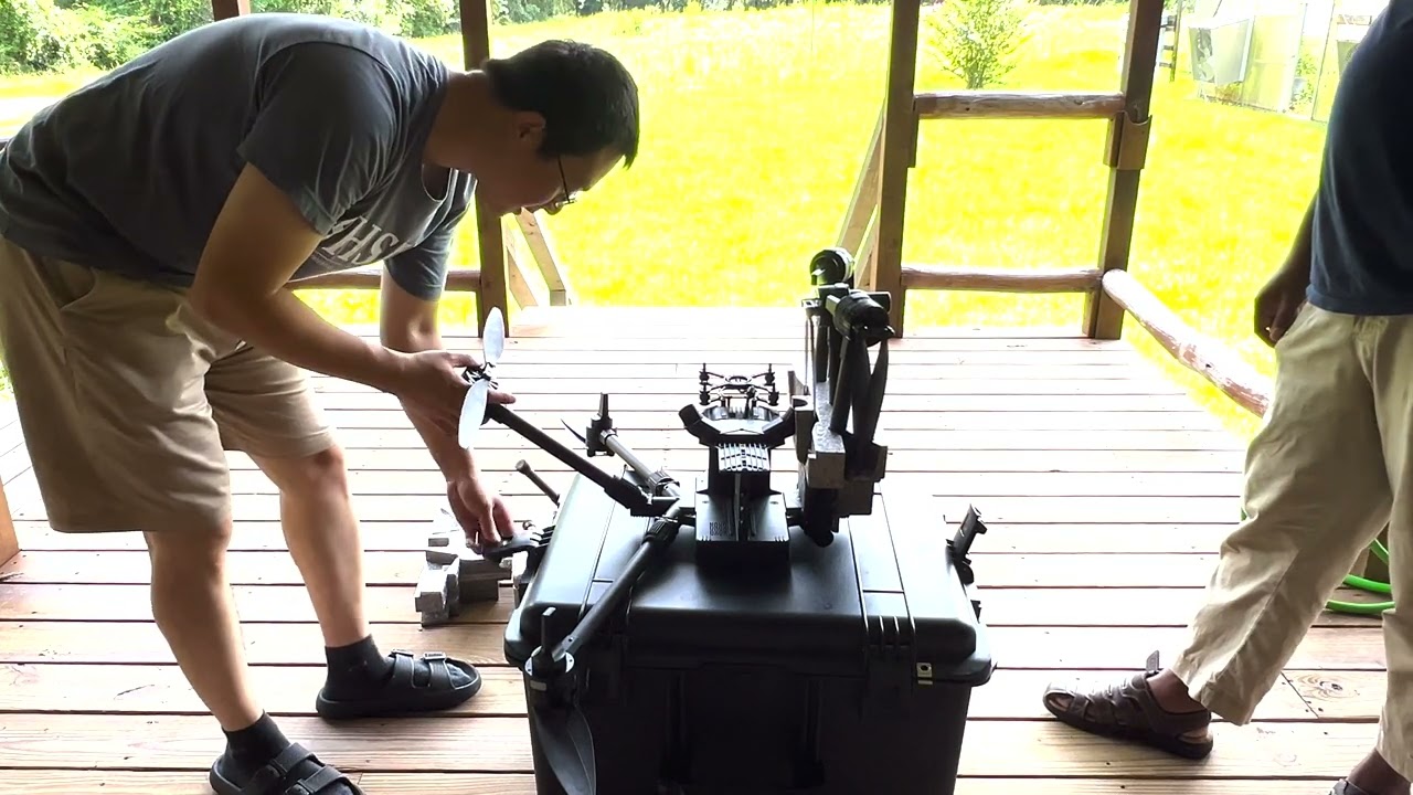 Yuneec H850 + 4K RGB-thermal Combo Camera Installation