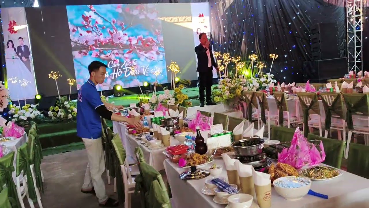 Nhạc phẩm. Cảm xúc từ câu hò điệu ví.Hát mừng lễ vu quy GĐ ông báu bà phẩm thanh mai HN.