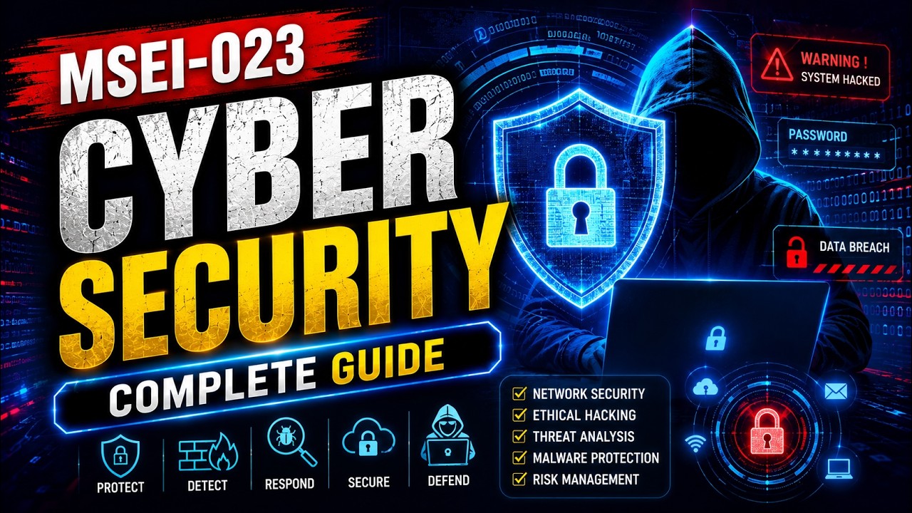 MSEI-023 Cyber Security Practical Lab Guidance 2026 | IGNOU Solved Practical | Viva & Lab Support