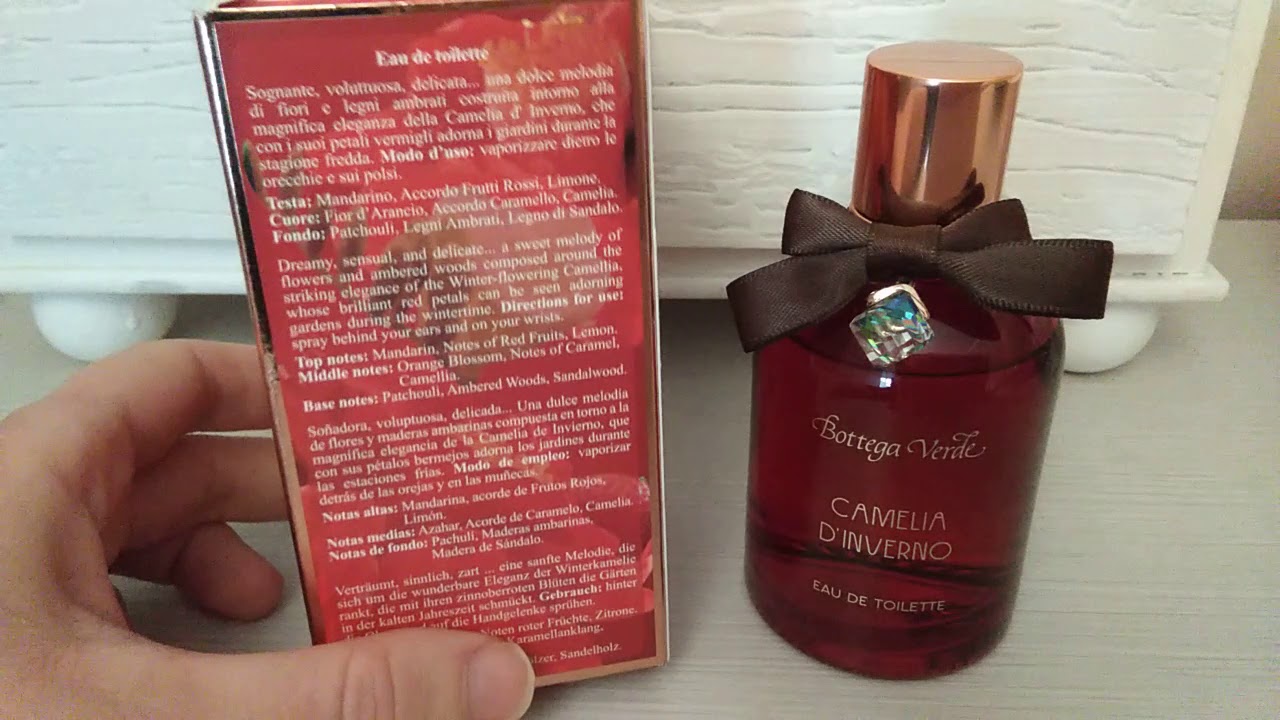 CAMELIA D'INVERNO BOTTEGA VERDE recensione profumo