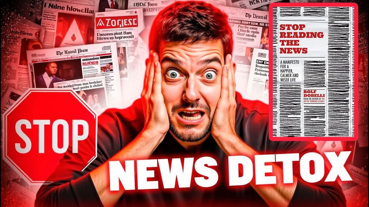 📘STOP READING the NEWS! The SECRET to a HAPPIER & SMARTER LIFE! by&nbsp;Rolf&nbsp;Dobelli ✍✅