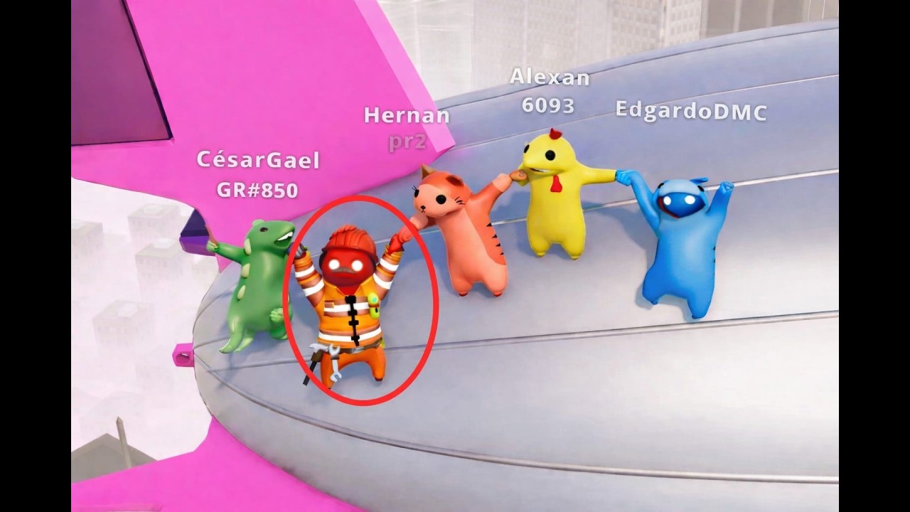 jugando Gang Beasts :D