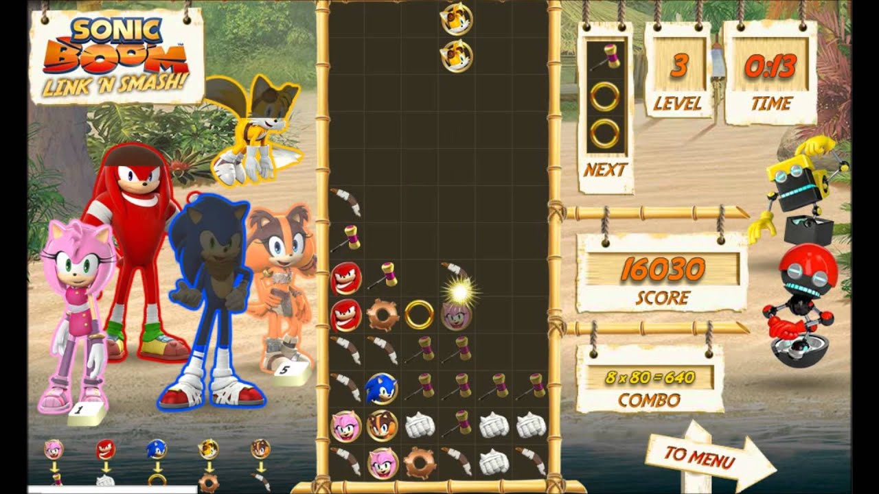 Sonic Boom Link 'N Smash