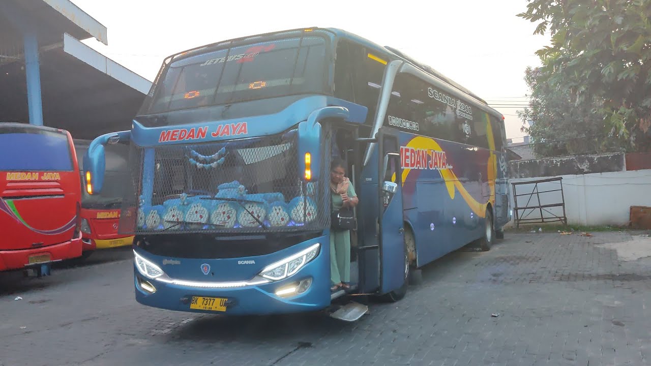 Trip Medan - Pekan Baru dengan Medan Jaya Scania 77 (Kencang Tapi Tenang)