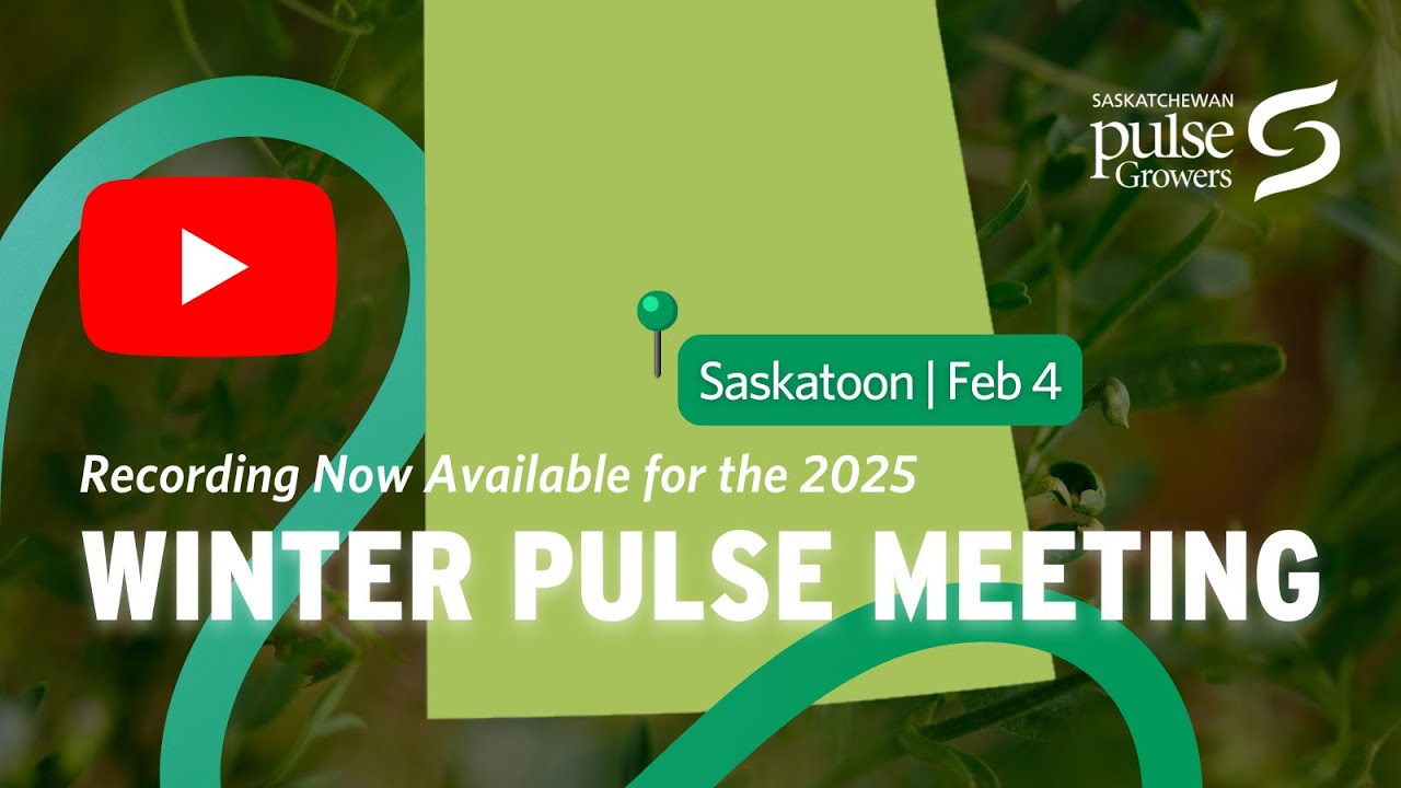 2025 Saskatoon Winter Pulse Meeting