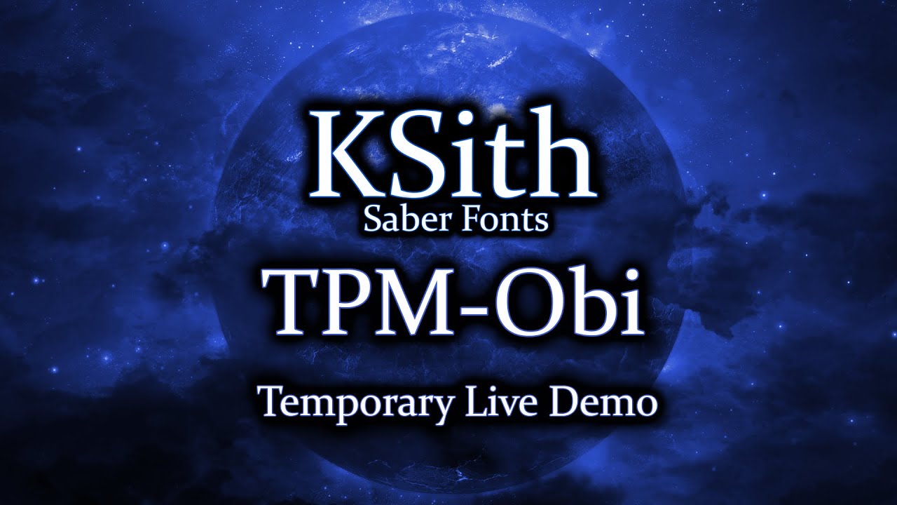 TPM-Obi - Smoothswing - CFX/Proffie (Temporary Live Demo)