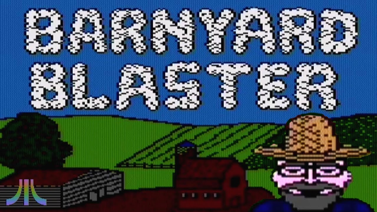 Light Gun Reviews 91: Barnyard Blaster (Atari 8 bit computers family, 7800)