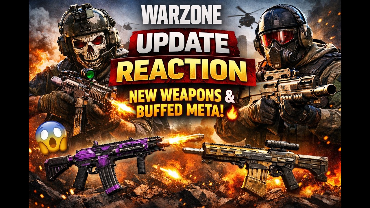 WARZONE UPDATE LIVE 🔴 | New Meta Test