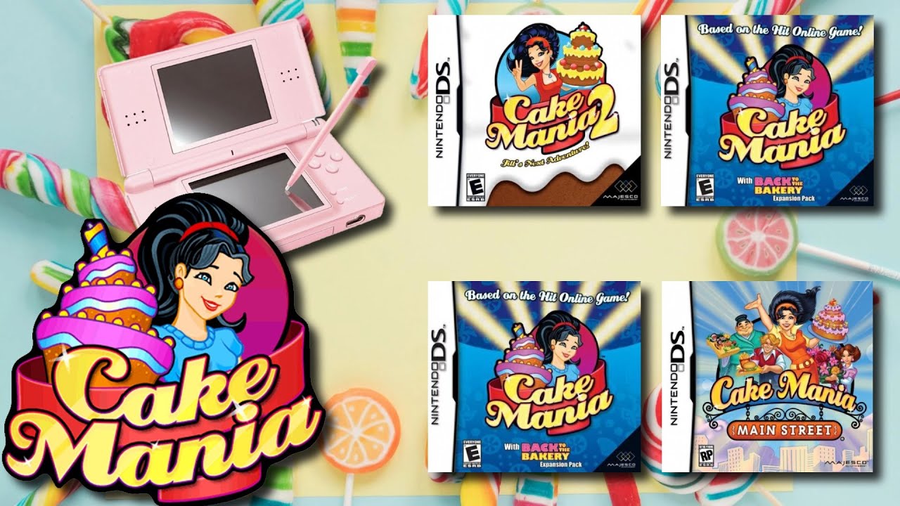 Todos los Cake Mania para Nintendo DS