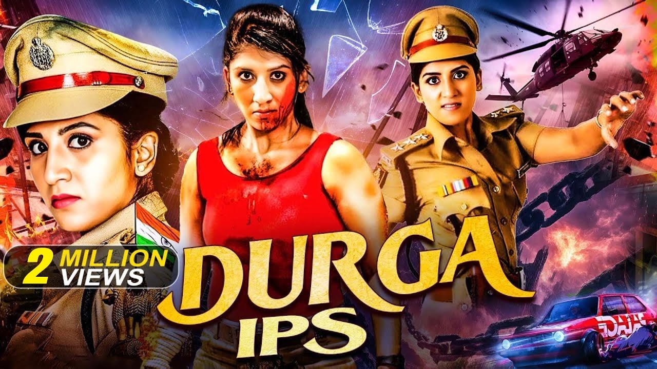 Durga IPS - New (2025) Released South Indian Movie In Hindi | South Action Movie | Cop Movie