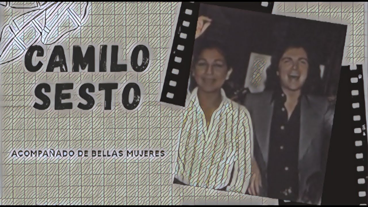 Camilo Sesto Acompañado De Bellas Mujeres