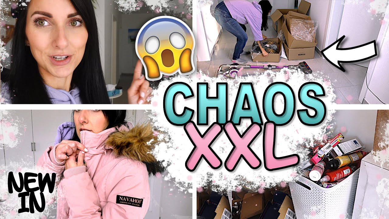 😱 CHAOS XXL | PUTZVLOG XXL | Clean With Me | TRY-ON HAUL | Fr&uuml;hlingsrolina