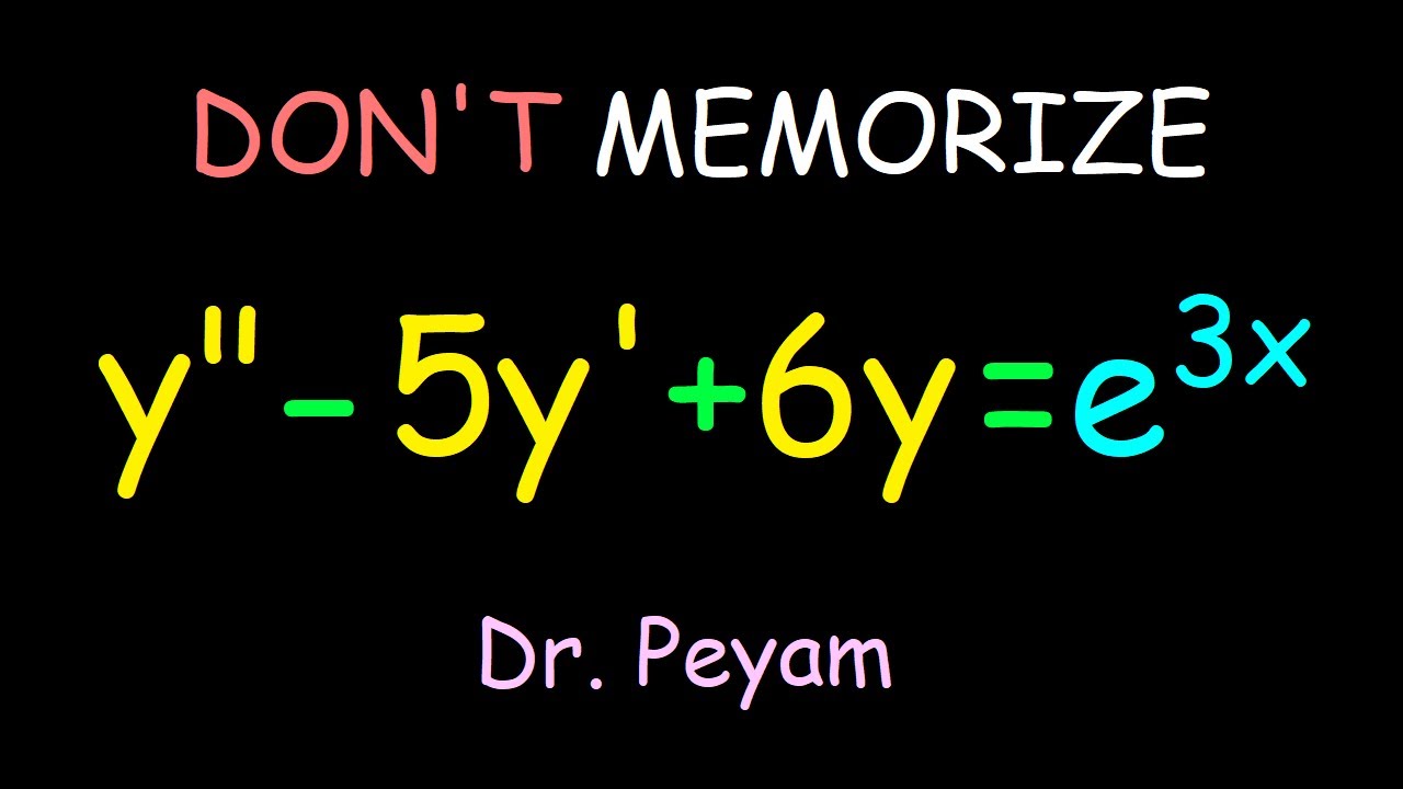 Inhomogeneous Differential Equation