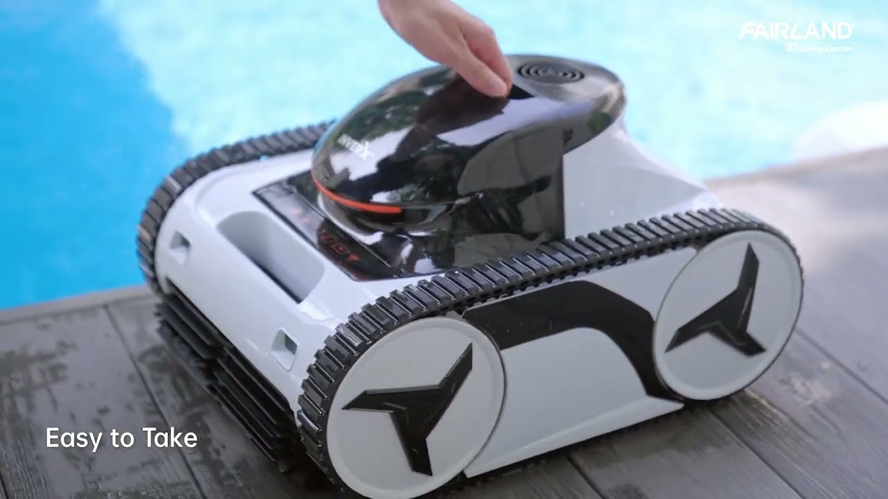 Bezprzewodowy robot basenowy