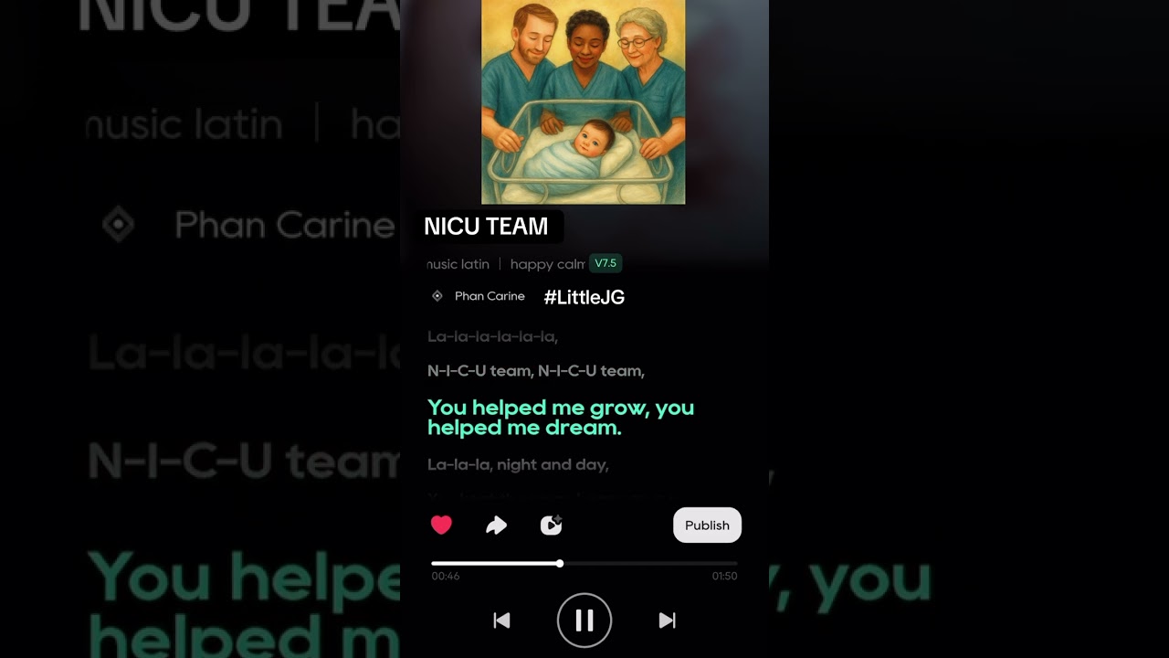 Nicu Team #babysong