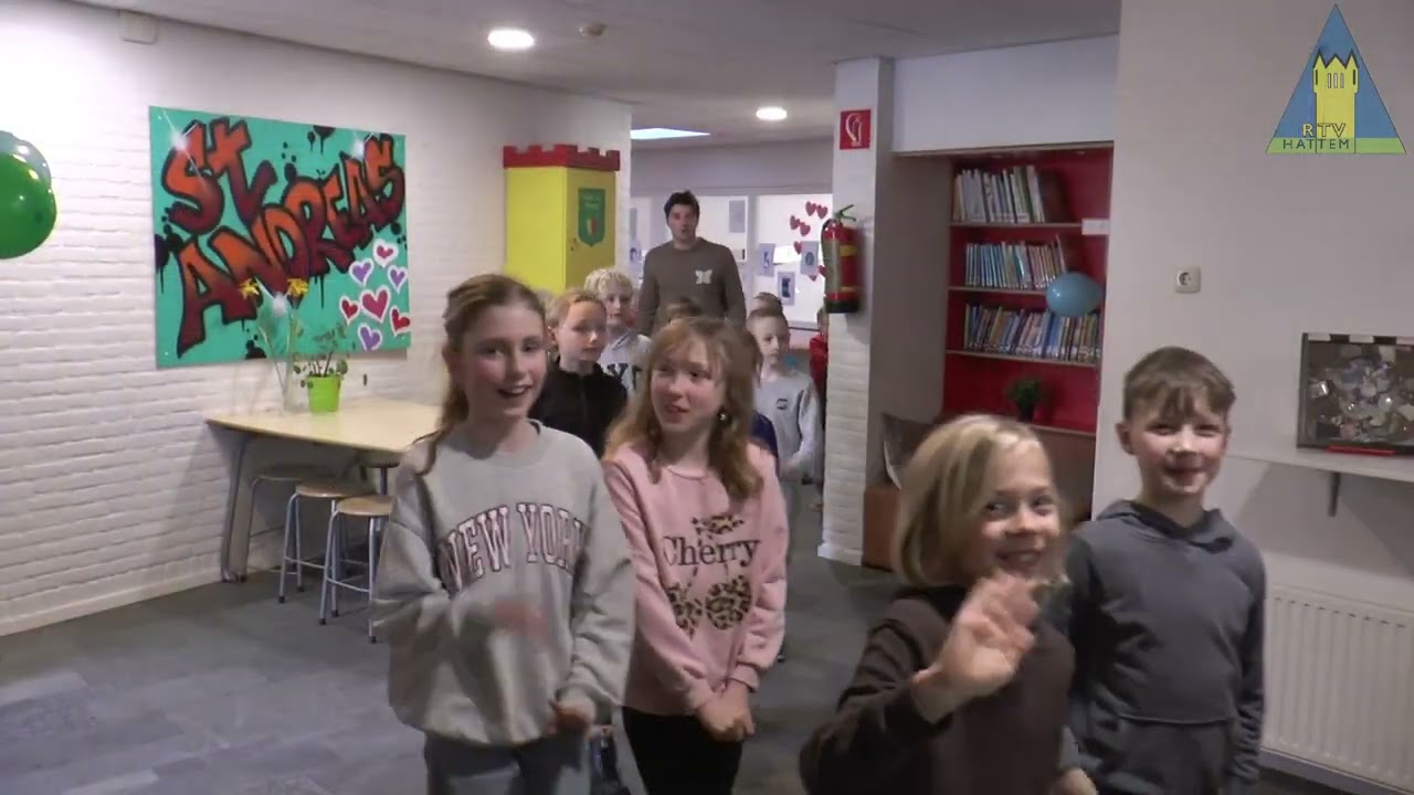 St  Andreas school opent zijn eigen schoolbibliotheek
