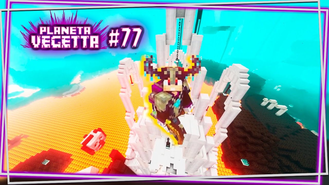 Planeta Vegetta: CONVERTIMOS un ALDEANO en JEFE del NETHER! #77