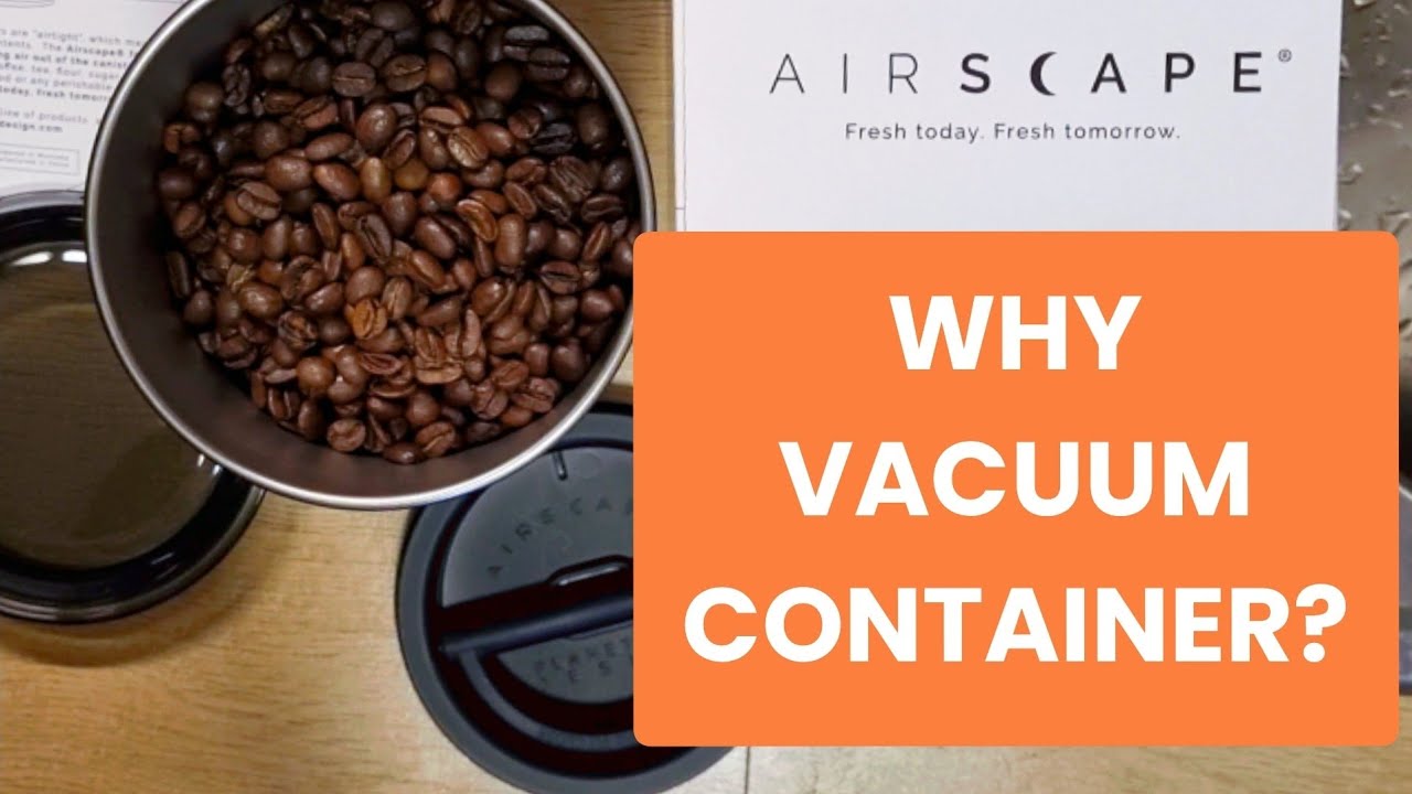 UNBOXING: Airscape Coffee Canister | Why We Need to Store Coffee Beans in a Vacuum Container?