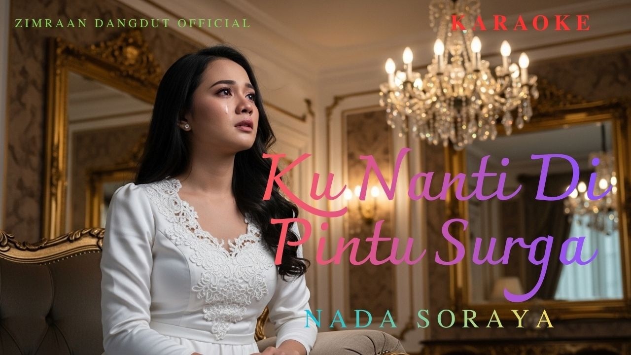 Ku Nanti Di Pintu Surga – Karaoke + Lirik | Lagu Viral Nada Soraya-cover by zimraan dangdut official