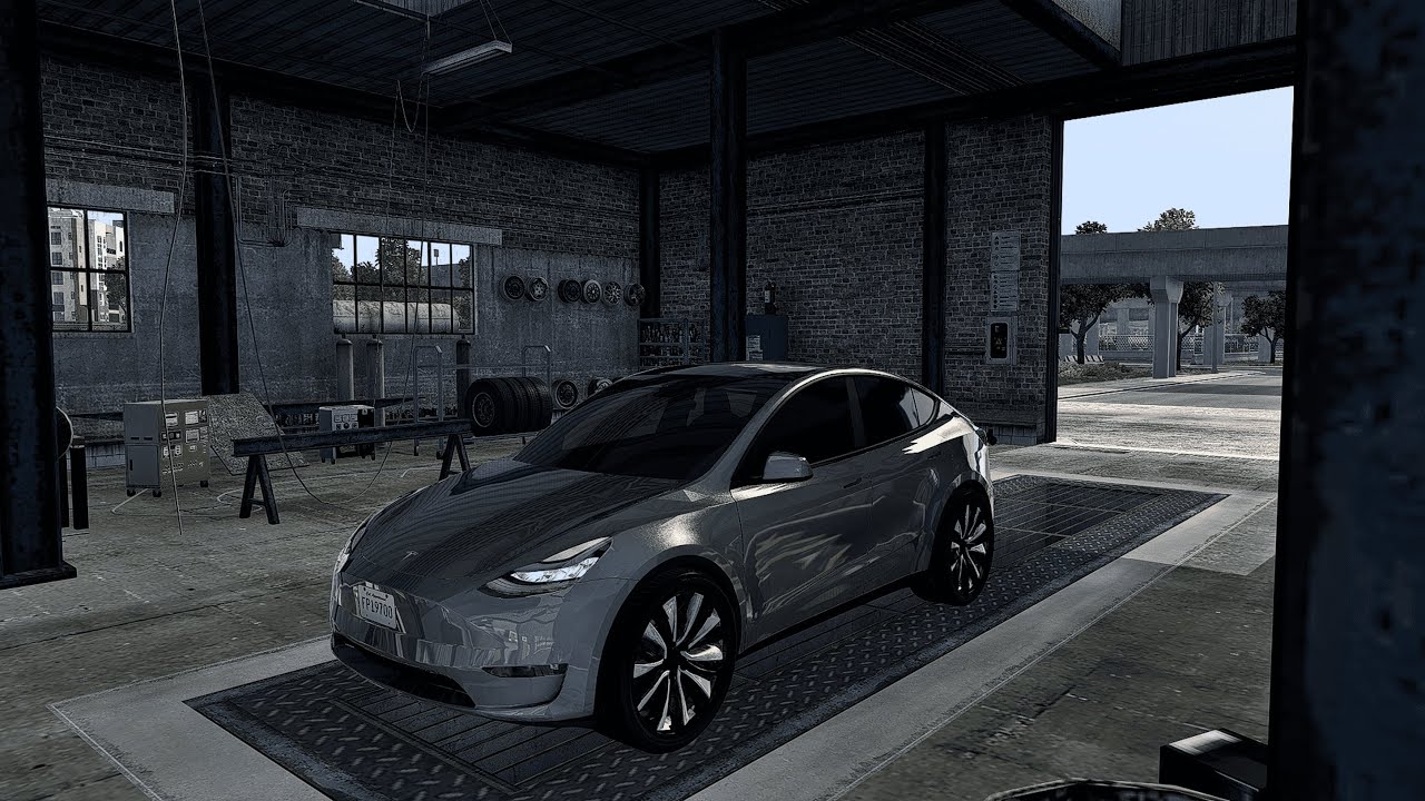 American Truck Simulator - 2022 Tesla Model Y (PXN V9 Gen 2 Gameplay)