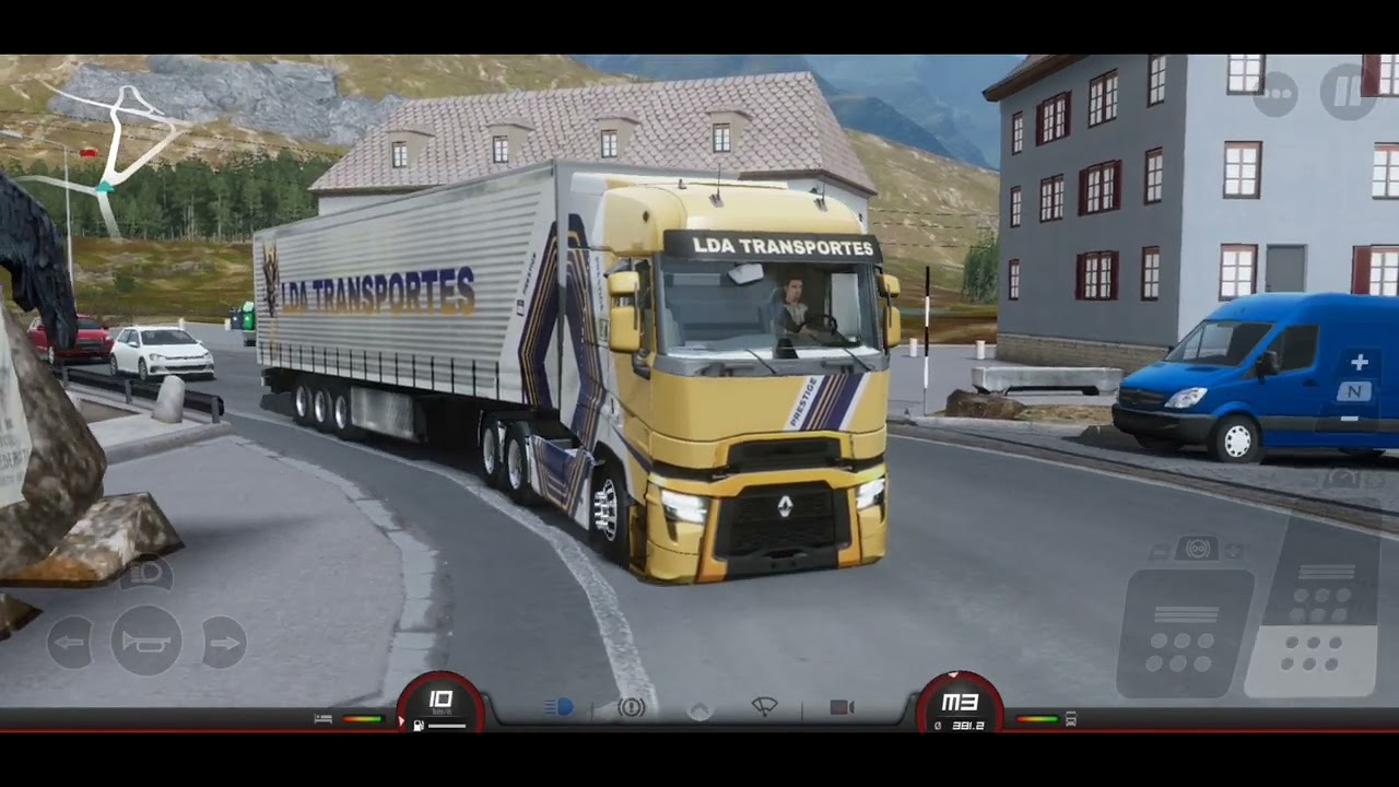 Mais uma skin para empresa LDA TRANSPORTES Renault T'ranger TOE3 