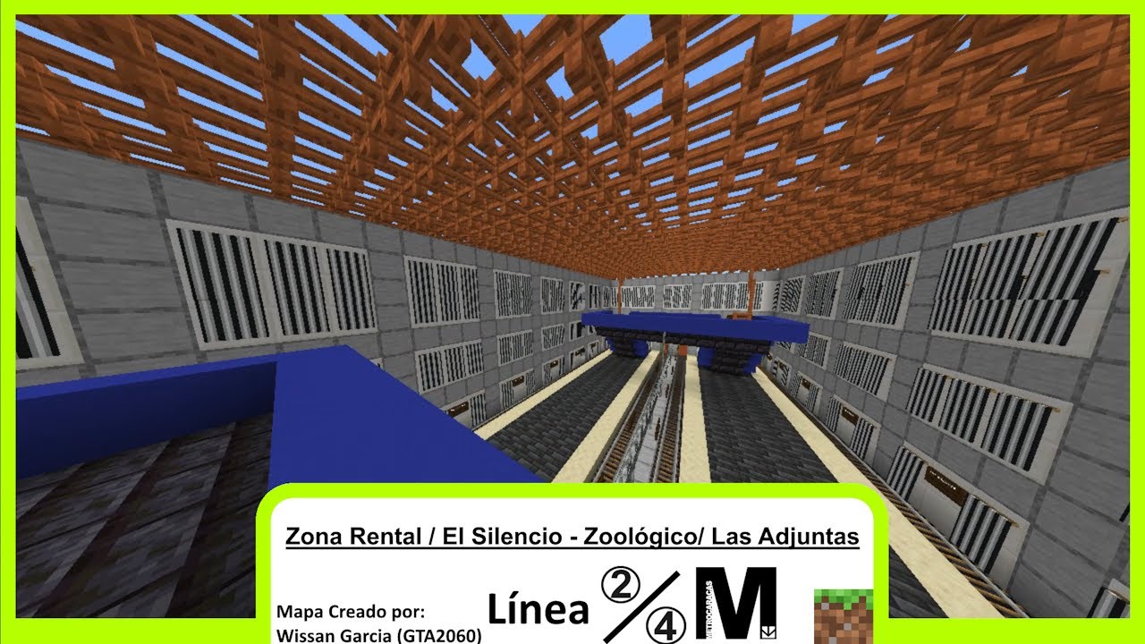 Metro de Caracas Linea 2/4 ( ZOR/SIL - ZOO/ADJ ) Recorrido Completo | Mapa creado by GTA 2060 | Sney