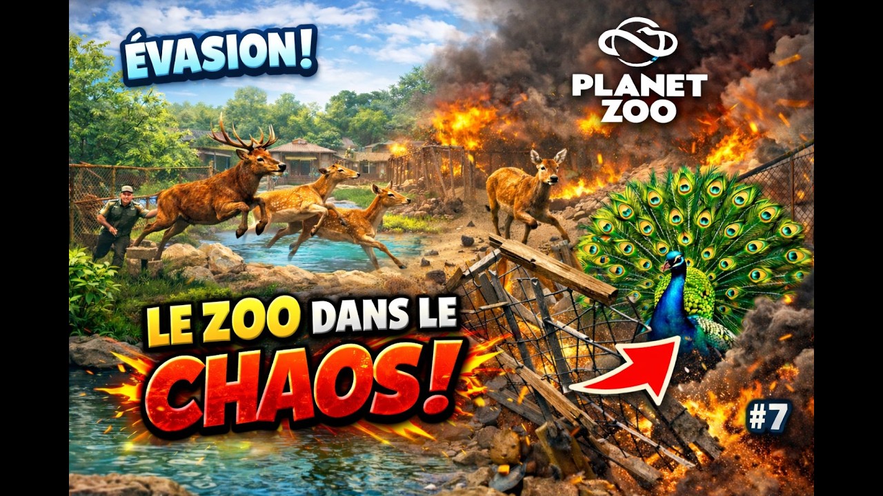 Des erreurs qu'ont paye chère...../Planet Zoo/Episode 7/ Gestion