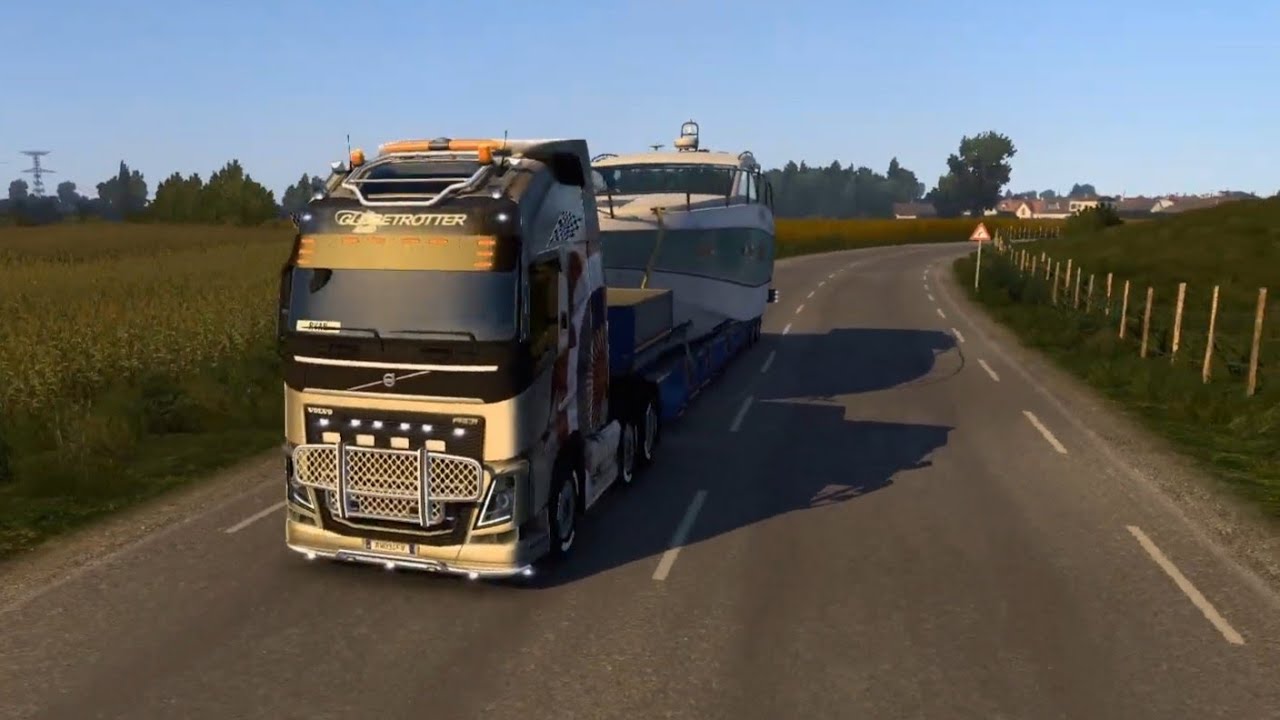 ON DÉCOUVRE DU PAYSAGE (Euro Truck simulator 2)