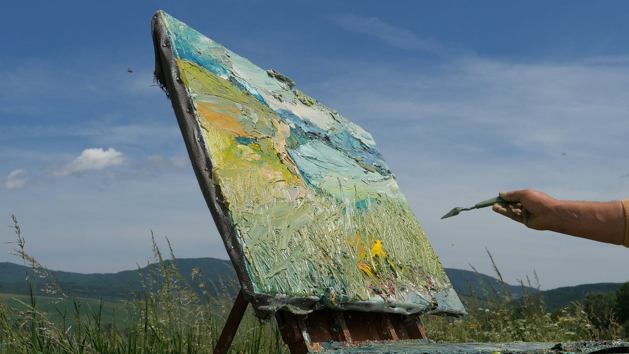 Plein Air Painting - Fields & Grass | Plener - trawy i pola (8-9 06 26)