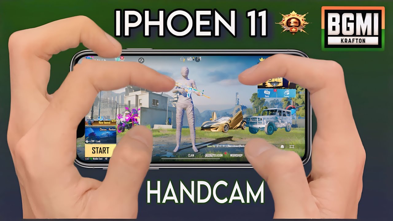 IPHONE 11 HANDCAM IN 2025 🔥/Smooth+Extreme PUBG Gaming Test 😍/ NEW IOS 18.4 Livik Gameplay