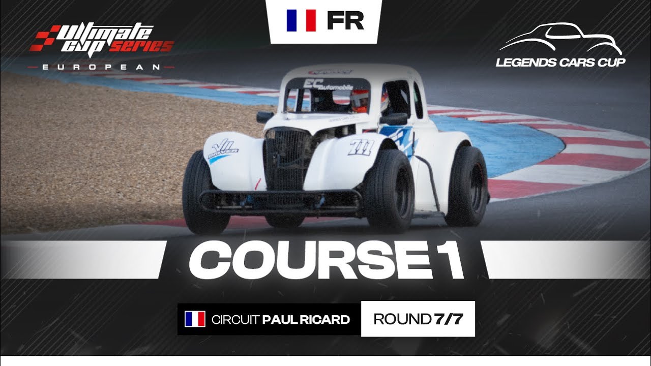 EN DIRECT | LEGENDS CARS CUP - R7 PAUL RICARD | COURSE 1