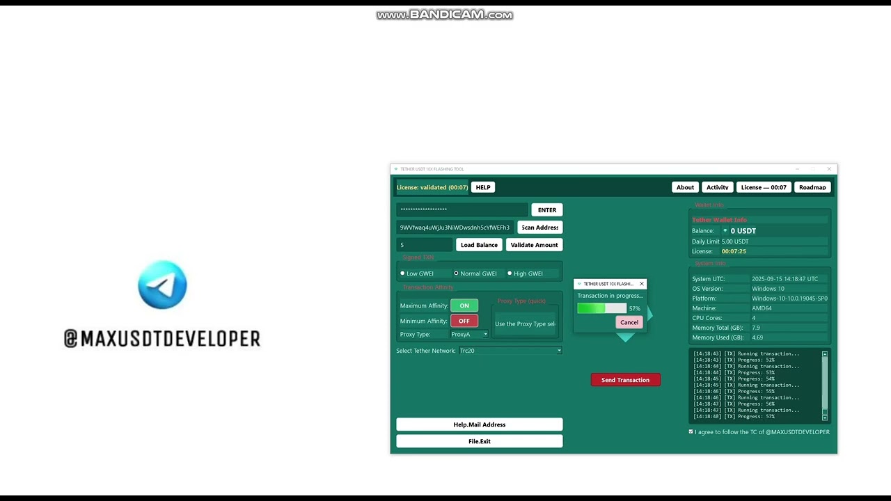 FLASH USDT BINANCE !! LATEST 2025I JUST 5 MIN DEMO VERSION (FREE)