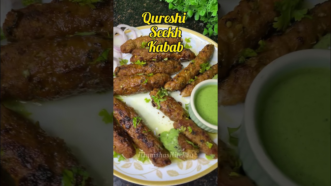 Przepis na Qureshi Kabab (szczeg&oacute;ły w opisie) #seekhkabab #qureshikabab #kabab #eidspecial
