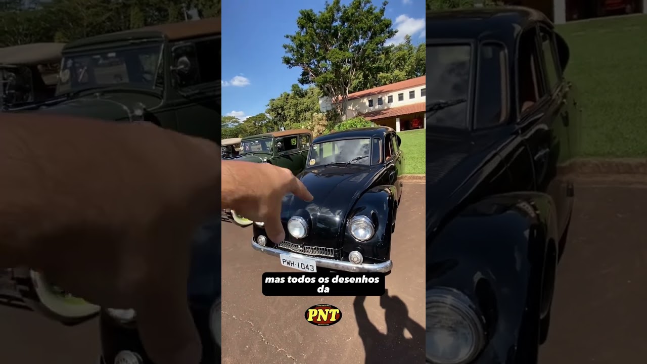 Tatra 1947. E a&iacute;, parece um Fusca? #carros #car #carrosantigos