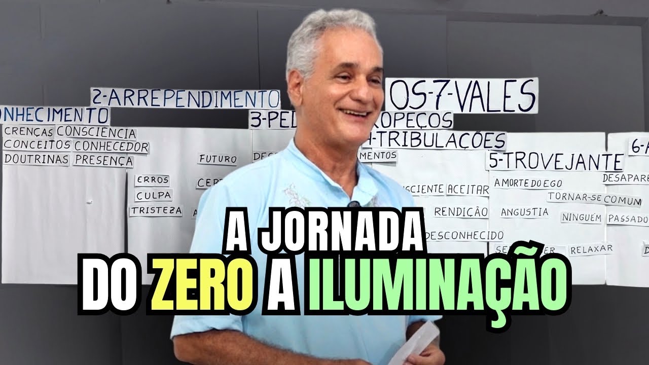 Os 7 Estágios da Jornada Interior (do Zero a Iluminação) | Aula com Alexandre Magno